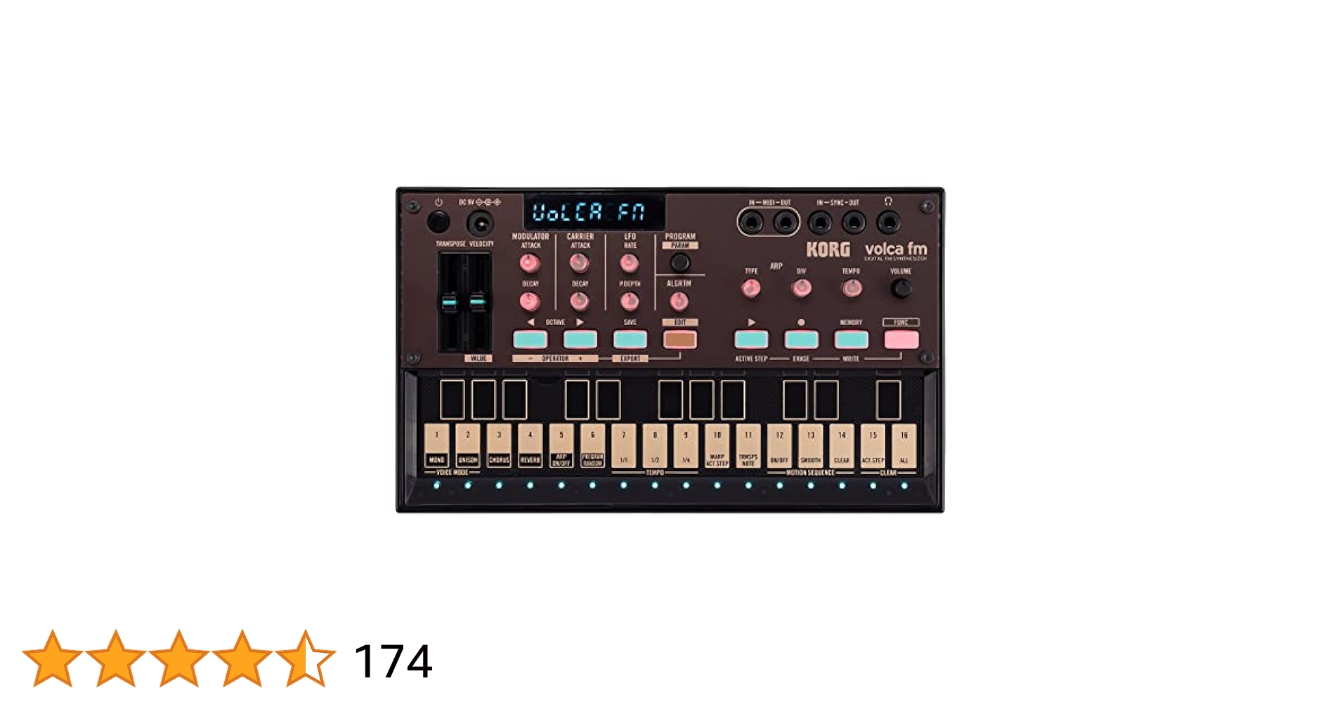 Amazon.co.jp: KORG(コルグ) FMシンセサイザー 6ボイス コーラス